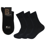 Klassikalised meeste sokid Bisoks 12304 must