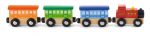 Puidust rong Viga Toys L-50819, erinevad v&auml;rvid