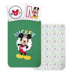 Laste voodipesukomplekt Disney Mickey Letters 100&times;135 cm, 2-osaline