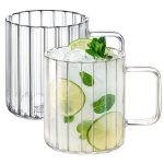 550 ml klaasist kohvi- v&otilde;i teetass 2 tk.