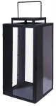 Metallist latern Riga 20x20x45cm, must