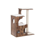 Kassi kraapimispost k&otilde;rgusega 88 cm, keskmise suurusega kassi kraapimispost 3 lamamispinna ja koopaga