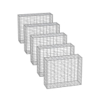 Gabioonkorvid 100 x 80 x 30 cm komplektis 5tk, h&otilde;bedane