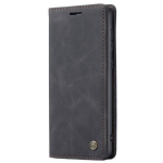 &bdquo;CaseMe&ldquo; Retro Tugev tahke kaaned - must (Galaxy A52 / A52s)