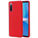 &bdquo;Shell&ldquo; K&otilde;va silikoon (TPU) kaaned - punane (Xperia 10 III)