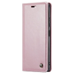 &bdquo;CaseMe&ldquo; Leather Tugev tahke kaaned - roosa (Redmi Note 12 Pro / Poco X5 Pro)