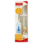 Pudel Nuk First Choise Winnie the Pooh, hall, 0-6 kuud, 300 ml