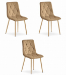 3 toolide komplekt Leobert Libra, pruun