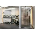 LED taustvalgustusega peegel PLIEGER Lina Nero, 120x65