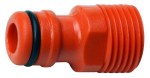 Kraaniadapter 1/2" v&auml;limise keermega, plastikust, Vertas