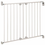 Barriere Safety First wall-fix extending metal blanche