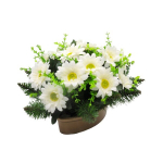 Gerbera kunstlilledest p&auml;rg