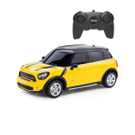 Raadio teel juhitav s&otilde;iduauto Mini Cooper 1:18, kollane
