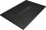 Ristk&uuml;likukujuline du&scaron;ialus Mexen Toro SMC koos sifooniga, 120 x 80 cm, Black+Black