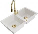 Graniidist k&ouml;&ouml;givalamu Mexen Mario koos segisti ja sifooniga, White+Gold