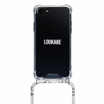 Lookabe Necklace Snake Edition, telefonile iPhone XR, silver snake (loo019)