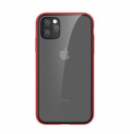 Comma Joy elegant anti-shock case, telefonile iPhone 11 Pro, punane