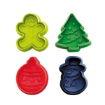 K&uuml;psisevormid 3d j&otilde;ulud, 4tk/pk