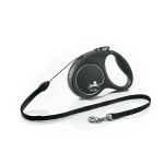 Flexi automaatne rihm Black Design L, hall, 5 m