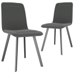 vidaXL s&ouml;&ouml;gitoolid 2 tk, hall, samet