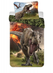 Voodipesukomplekt Jurassic World Volcano, 140 x 200 cm + padjap&uuml;&uuml;r 70 x 90 cm