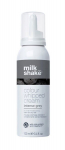 Milkshake COLOUR WHIPPED CREAM Juustesse j&auml;etav kaitsev hooldusvaht k&otilde;ikidele juukset&uuml;&uuml;pidele 100 ml, Intense grey