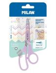 K&auml;&auml;rid mustriga MILAN, lillas, 13.4 cm