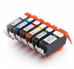 Analoog tintide komplekt PGI-520 (PGBK) / CLI-521 (C/M/Y/BK/GY)