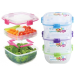 Suupistekarp Salad To Go, 1,1 l koos t&ouml;&ouml;riistadega
