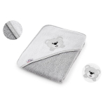 Kapuutsiga froteer&auml;tik Bocioland 100x100, hall, m&otilde;mmi, BOC0221