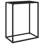 Konsoollaud, 60x35x75 cm, must
