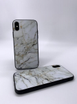Telefoni&uuml;mbris Marmor Samsung S10 jaoks, valge marmor