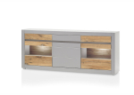 Kummut Imv Casablanca, 217 cm, tamm/matthall