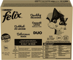 Purina Felix DUO Selection kalkuni, k&uuml;&uuml;liku, veise ja pardiga, 10.2 kg