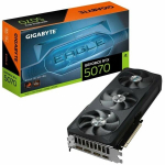 GIGABYTE | NVIDIA GeForce RTX 5070 | 12 GB | GDDR7 | 192 bit | PCIE 5.0 16x | GPU 2587 MHz | Triple slot Fansink | 1xHDMI | 3xDisplayPort | GV-N5070EAGLEOC-12GD