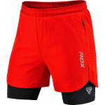 MMA l&uuml;hikesed p&uuml;ksid T16 2-in-1, punane/must