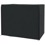 Aiadiivani kate Outsunny, 220 x 125 x 172 cm, must, Juoda