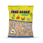 Pastelltoonides nude triigitavad helmed Benny Beads 1500 tk 5 mm