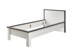 Voodi Imv Sherwood, 90x200 cm, valge/hall