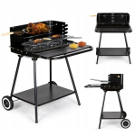 Futurestore s&ouml;egrill varrastega, reguleeritav rest, 2 riiulit, ratastel