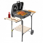 Mega-m aia s&ouml;egrill kaanega suur kroomitud rest 3 riiulit kaasaskantav