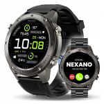 Nutikell Nutikell NEXANO NX-GPS2, AMOLED 1.43&rdquo;, GPS, IP69K, must