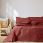 Restilo tikitud voodikate tuttidega Meadore, 240x260 cm