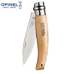 Aedificium horti - N&deg;10 - Ferrum inoxydabile - Manubrium fagineum varnished - Longitudo 8.5 cm - Adulti