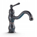 Ari Retro seisev valamusegisti p&ouml;&ouml;ratava tila, messing, must