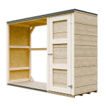 LP Smartside puupliit 1,09 m&sup2; + 0,53 m&sup2; - 75 x 217 x K159 cm - M981-1