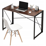 Rebiko arvutilaud kokkupandav puidust modernne pruun loft industrial 120cm