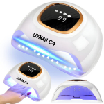 UV LED k&uuml;&uuml;nelamp manik&uuml;&uuml;ri ja pedik&uuml;&uuml;ri jaoks LIVMAN C4, 288W