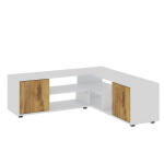 Hanah Home Rosa moodne TV-kapp, p&auml;hkel&ndash;valge, 120&times;40&times;35 cm