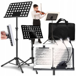 Noodipult, noodistatiiv, noodihoidja, raamatu hoidja + &uuml;mbris + Led lamp